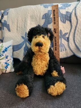 Handmade Artist Bear By Irene Heckle, Mohair, Glass Eyes, Jointed, Teddy Bear